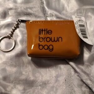 Bloomingdale’s Little Brown Bag Card Holder - New w/Tag!!!!